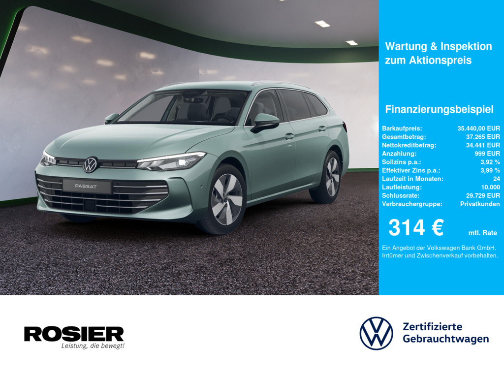 Volkswagen Passat Variant Business 2,0 l TDI DSG