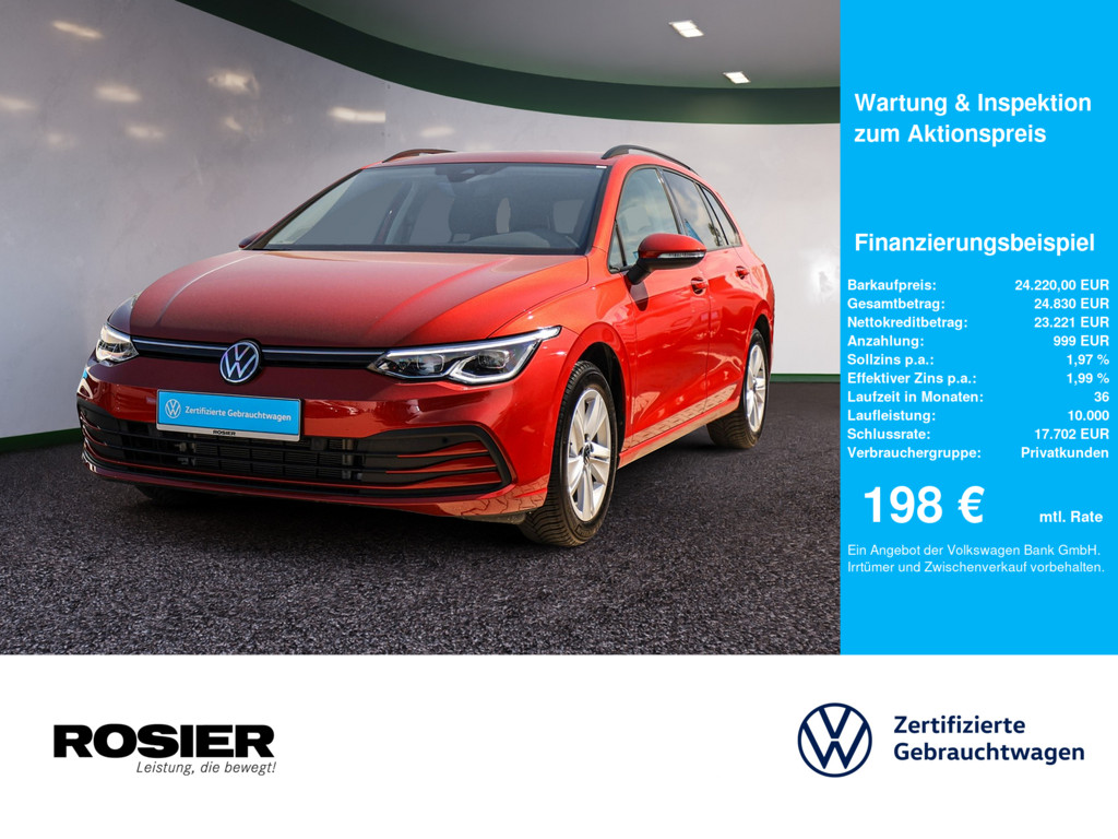 Volkswagen Golf VIII Variant Life 1,5 l TSI