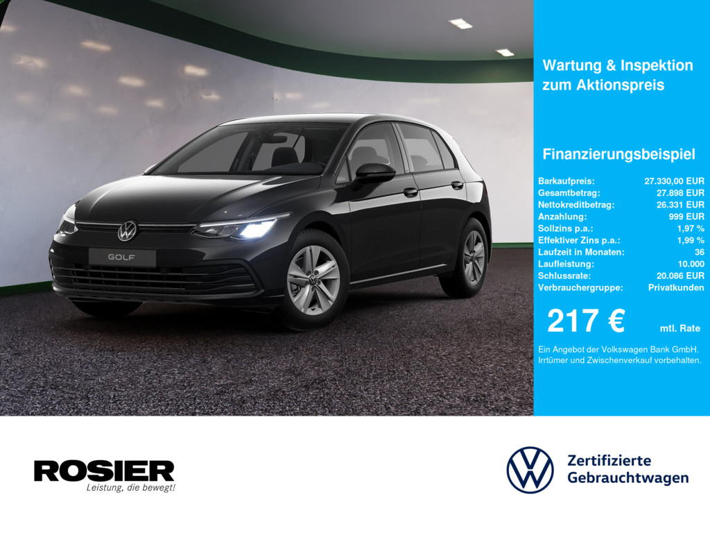 Volkswagen Golf VIII Life 2,0 l TDI DSG