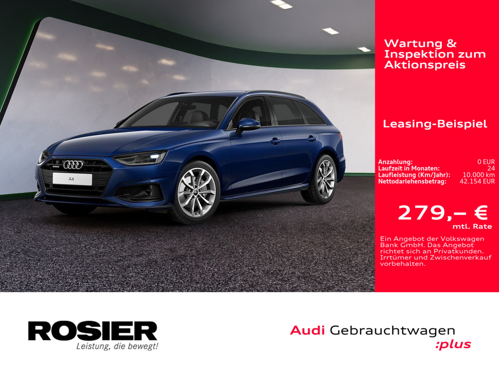 Audi A4 Avant advanced 40 TDI quattro S tronic