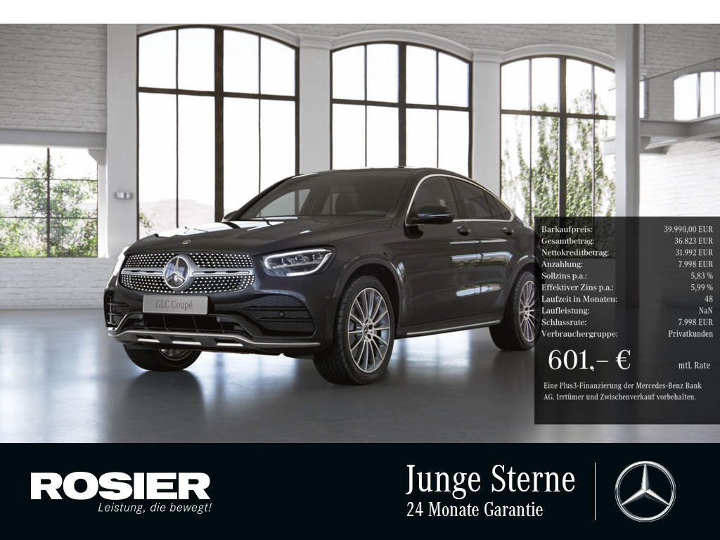 Mercedes-Benz GLC 300 e 4M Coupé AMG Line