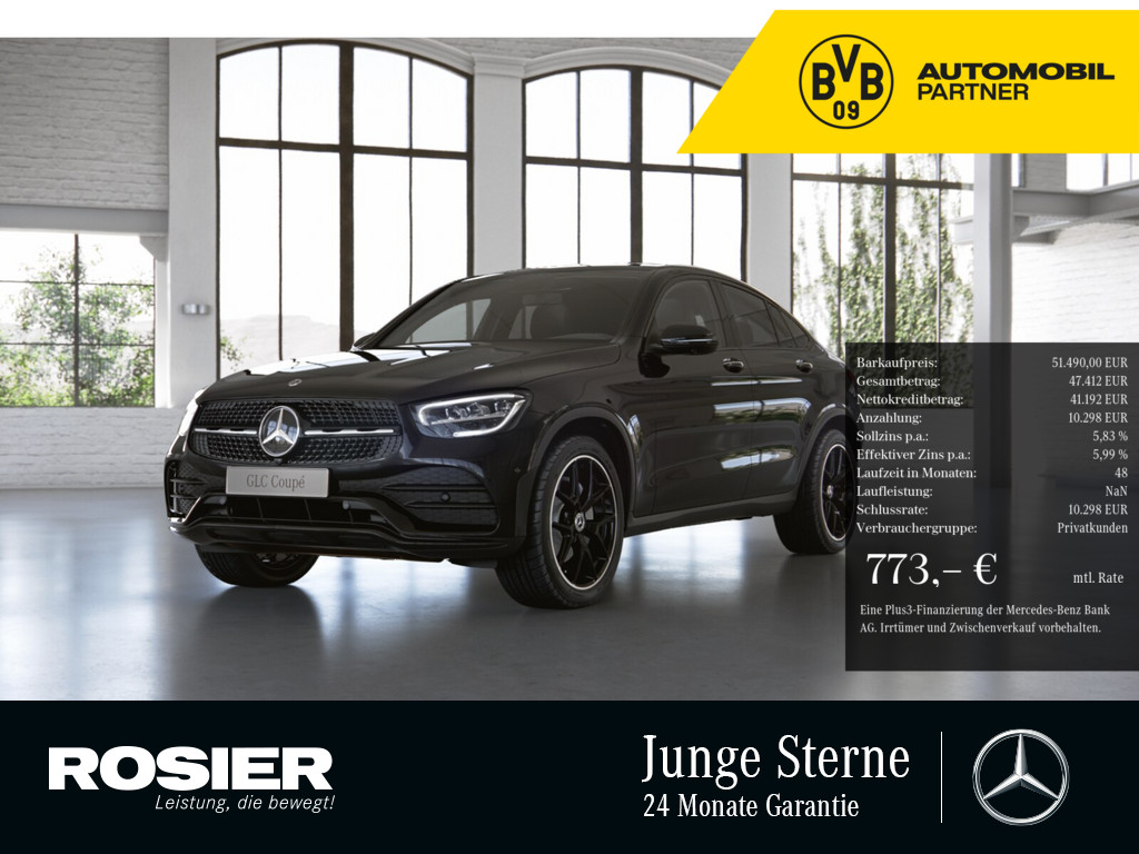 Mercedes-Benz GLC 300 d 4M Coupé AMG Line
