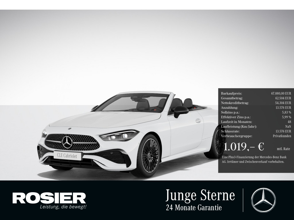 Mercedes-Benz CLE 220 d Cabrio AMG Line
