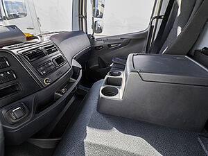 Mercedes-Benz Atego 1224 L 4x2 V 08 mit Walther-Pritsche Plane Spriegel und LBW 9 navigation