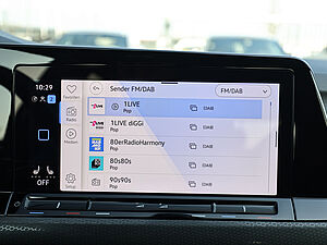 Volkswagen Golf VIII GTI Clubsport DSG 15 navigation