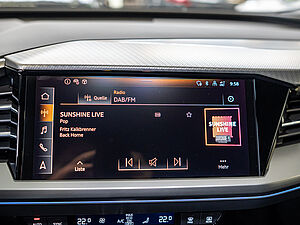 Audi Q4 40 e-tron 9 navigation