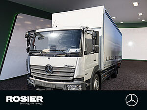 Mercedes-Benz Atego 1224 L 4x2 V 08 mit Walther-Pritsche Plane Spriegel und LBW 1 navigation