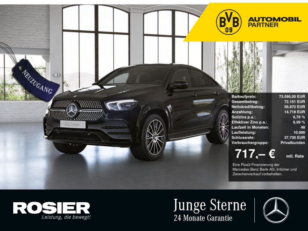 Mercedes-Benz GLE 400 d Coupe AMG Sport 4MATIC NIGHT AHK BT 1