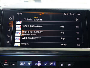 Audi Q4 e-tron 45 quattro 12 navigation
