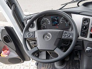 Mercedes-Benz Atego 1224 L Curtainsider Schiebeplane li/re Ladebordwand BigSpace 9 navigation