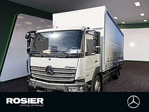 Mercedes-Benz Atego 1224 L 4x2 V 08 mit Walther-Pritsche Plane Spriegel und LBW 1 navigation