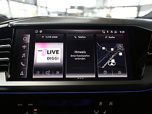 Audi Q4 40 e-tron 10 navigation