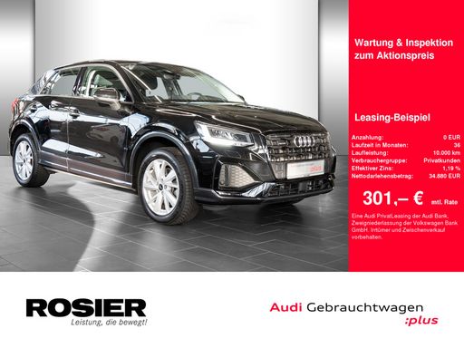 Audi Q2 35 TDI quattro advanced black Navi AudiSou