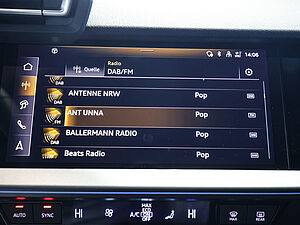 Audi A3 Sportback S line 30 TFSI 12 navigation