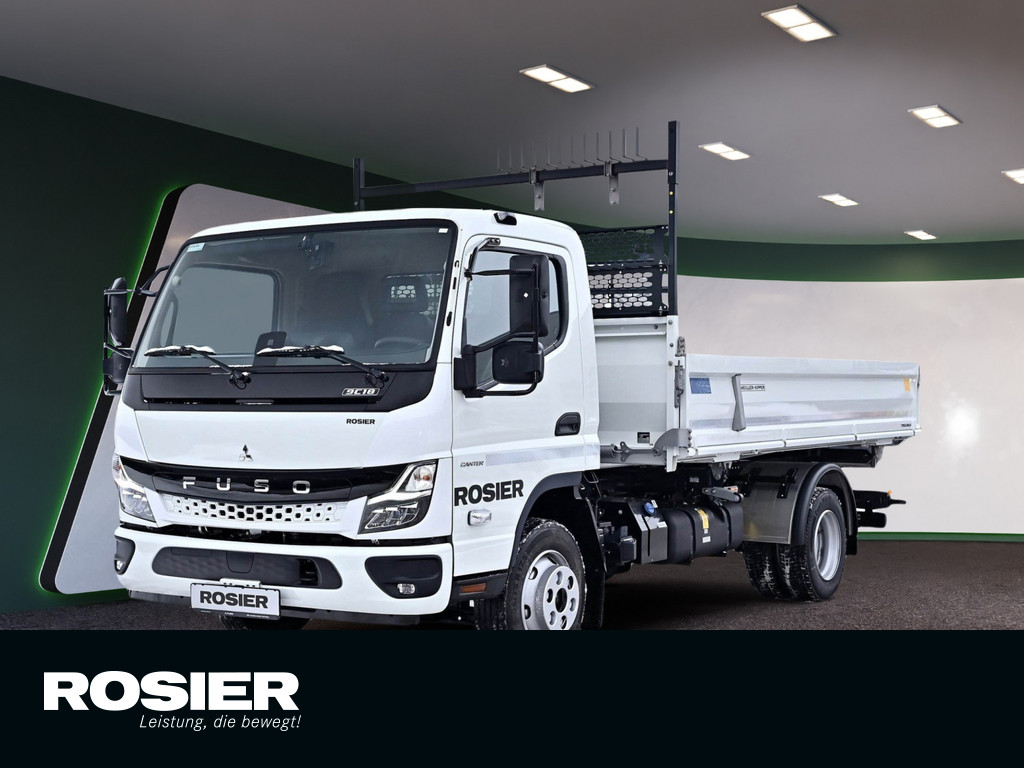 Bild 1 - FUSO Canter 9C18AMT 7,49to Meiller Trigenius Dreiseitenkipper