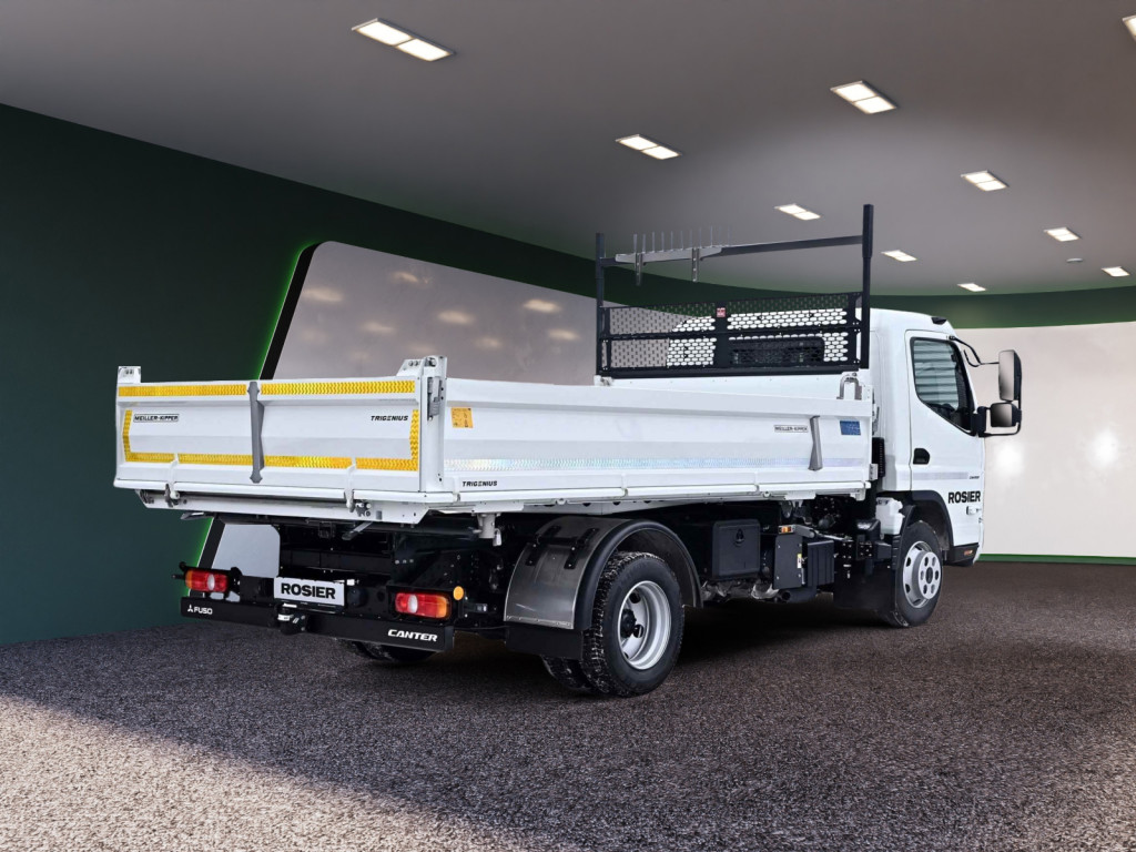 Bild 3 - FUSO Canter 9C18AMT 7,49to Meiller Trigenius Dreiseitenkipper