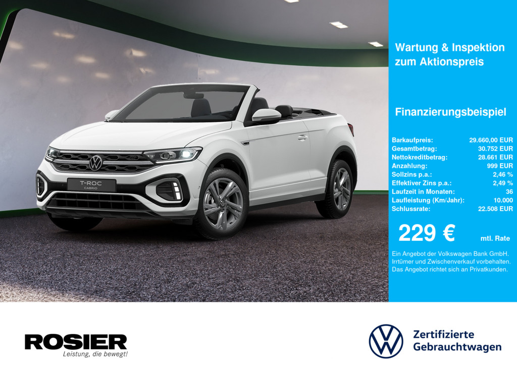 Bild 1 - T-Roc Cabriolet R-Line 1.5 l TSI DSG
