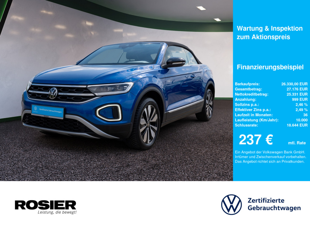 Bild 1 - T-Roc Cabriolet Goal 1.0 l TSI