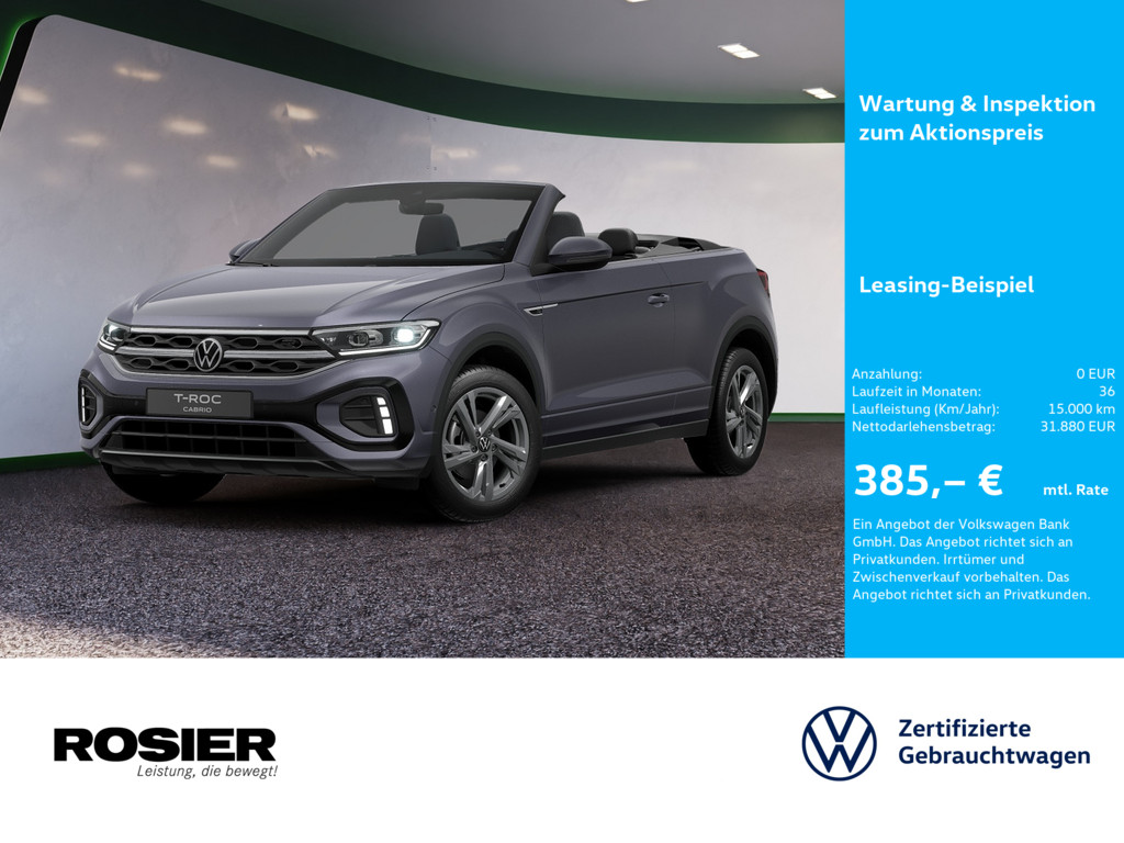 Bild 1 - T-Roc Cabriolet R-Line 1.5 l TSI DSG