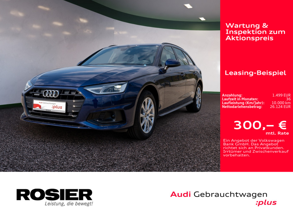 Bild 1 - A4 Avant advanced 40 TDI quattro S tronic