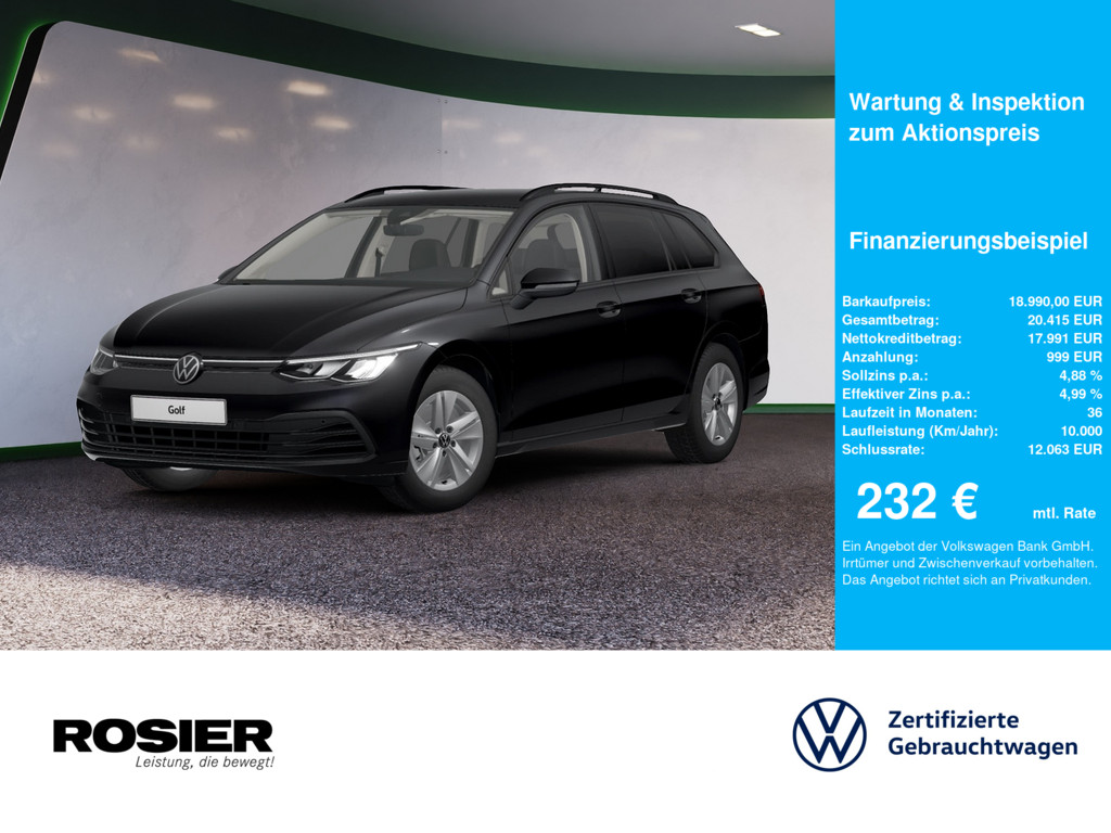 Bild 1 - Golf VIII Variant Life 2,0 l TDI