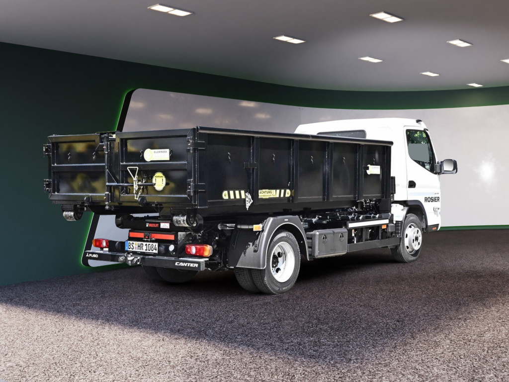 Bild 3 - FUSO Canter 7C18 Hiab Abroller inkl. Container