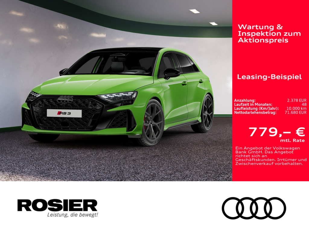 Bild 1 - RS 3 Sportback 294 kW S tronic