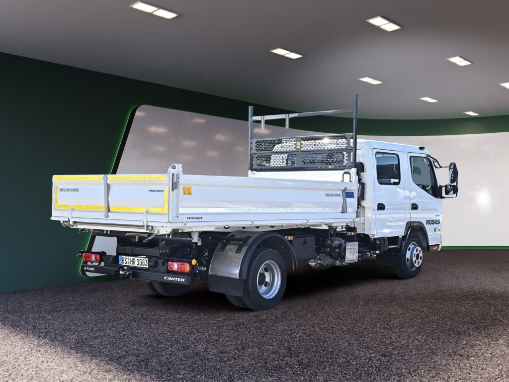 Bild 3 - FUSO Canter 7C18D DoKa Meiller Dreiseitenkipper