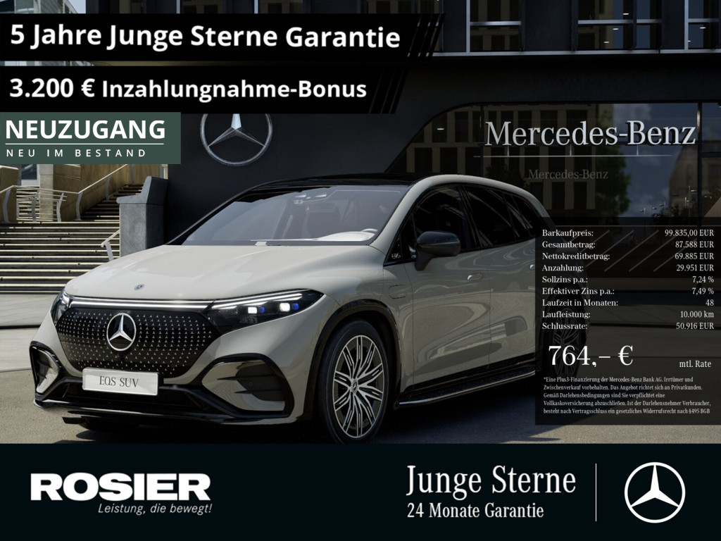 Bild 1 - EQS 580 4M SUV AMG Sport Premium +  Hyperscreen