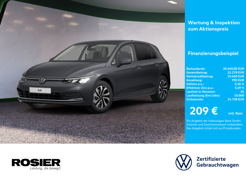 VW Golf VIII 2.0 TDI DSG ACTIVE kaufen — free download