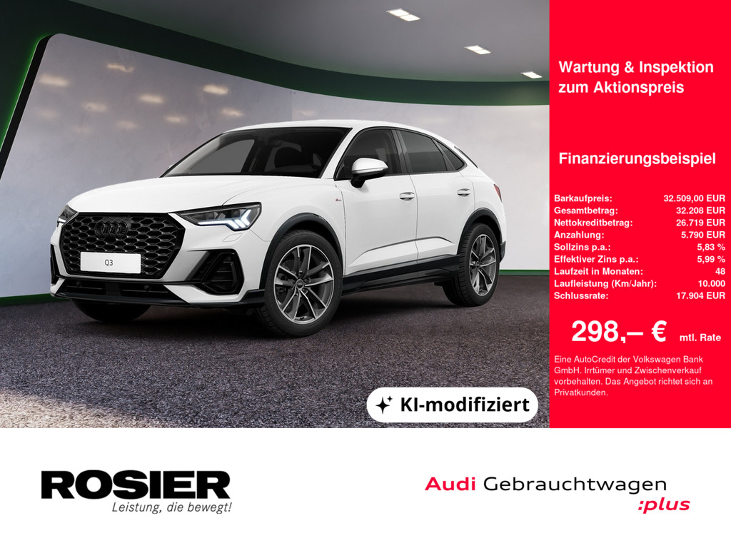 Bild 1 - Q3 Sportback 35 TFSI S tronic S Line