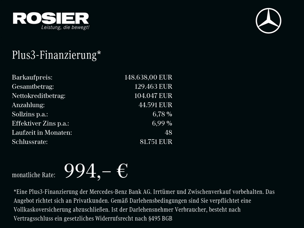 Bild 3 - G 580 AMG Sport Exclusive Magno Massage