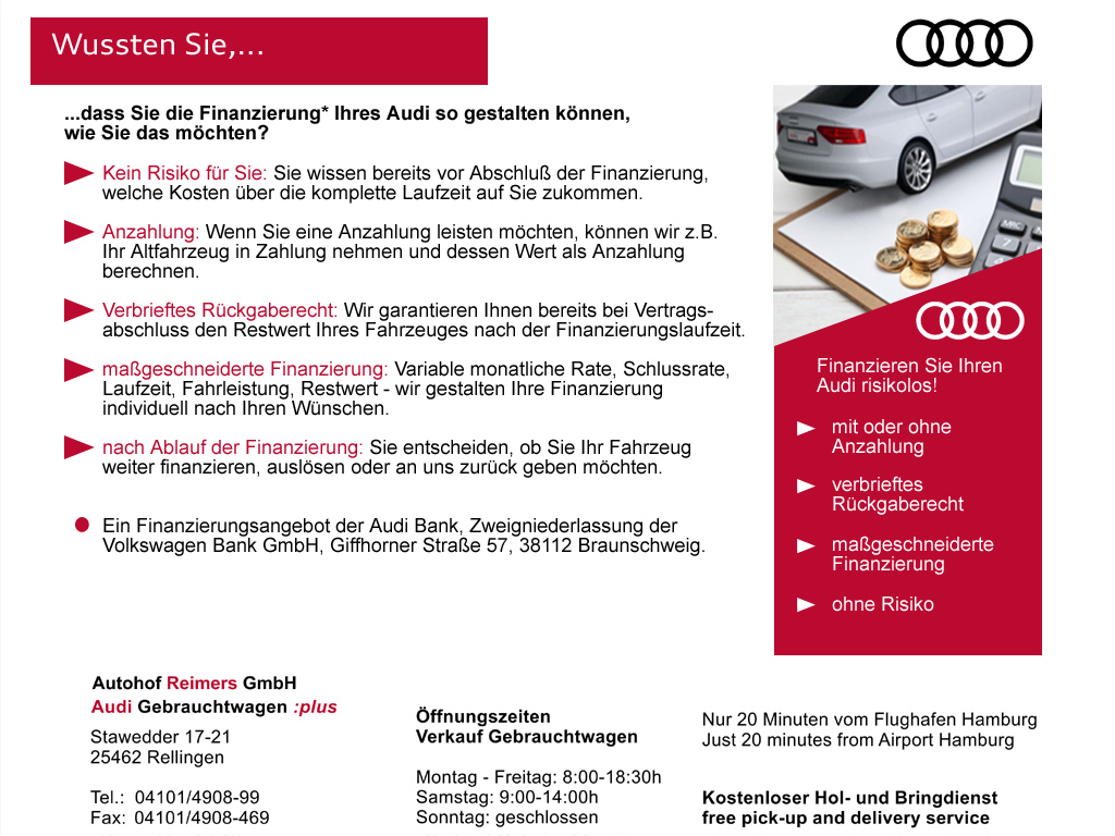 Bild 14 - A4 Avant 35 TFSI 110150 S tronic Navi el.Heck