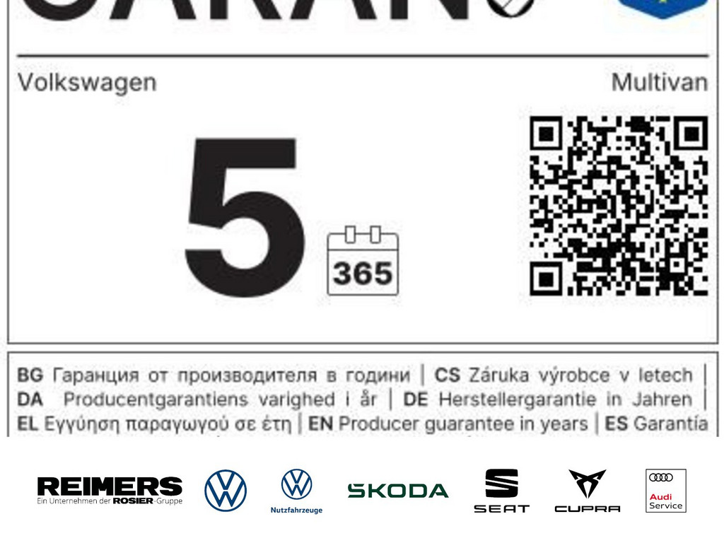 Bild 1 - Multivan 2.0 TDI lang Life NaviPro IQLight AHK