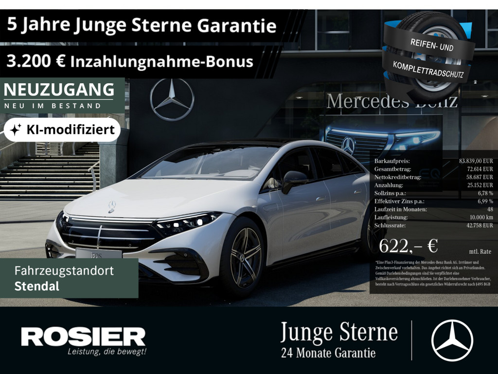 Bild 1 - EQS 450 + AMG Sport Premium Hyperscreen
