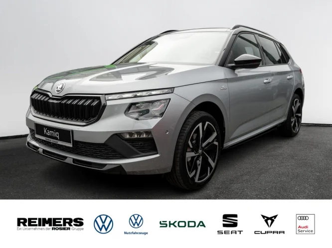 Details zum Fahrzeug: SKODA Kamiq Monte Carlo 1.5 TSI DSG Pano AHK Navi ACC