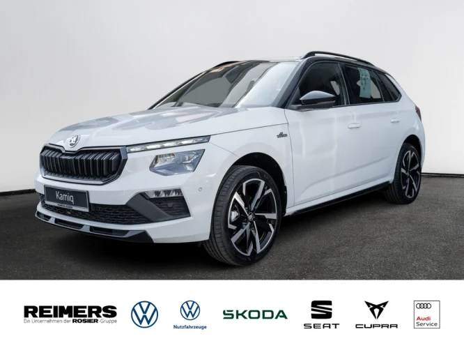 Details zum Fahrzeug: SKODA Kamiq Monte Carlo 1.0 TSI Pano AHK Kam. Navi ACC
