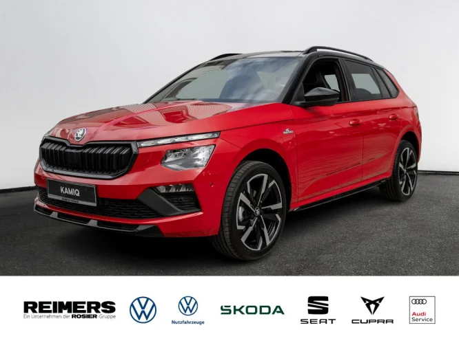 Details zum Fahrzeug: SKODA Kamiq Monte Carlo 1.5 TSI DSG Pano AHK Navi ACC