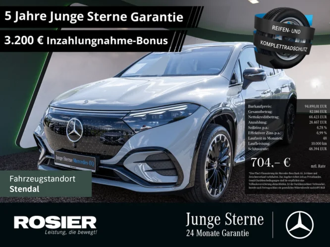 Details zum Fahrzeug: MERCEDES-BENZ EQS 580 4M SUV AMG Sport Premium+ Hyperscreen