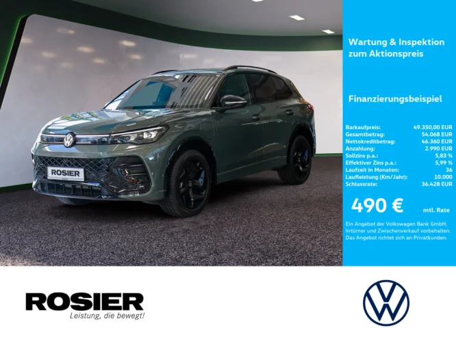 Details zum Fahrzeug: VW Tiguan R-Line 1.5 eHybrid DSG