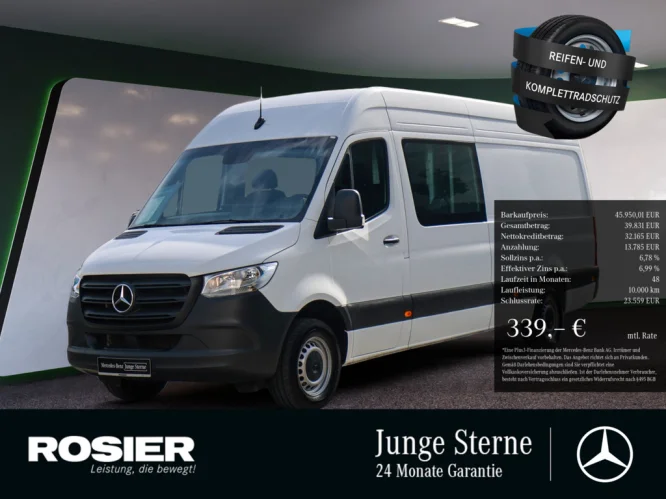 Details zum Fahrzeug: MERCEDES-BENZ Sprinter 317 CDI Mixto AHK 3,5t