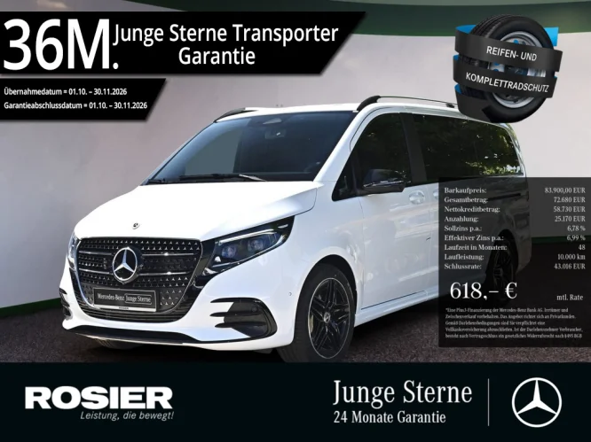 Details zum Fahrzeug: MERCEDES-BENZ V 300 d EXCLUSIVE AMG Lang