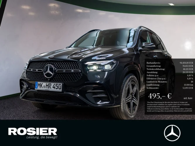 Details zum Fahrzeug: MERCEDES-BENZ GLE 450d 4MATIC AMG Line Edition