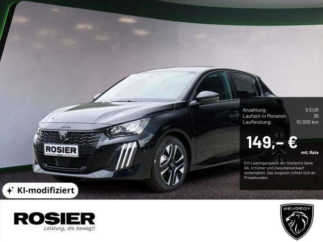 Details zum Fahrzeug: PEUGEOT 208 ALLURE TURBO 100