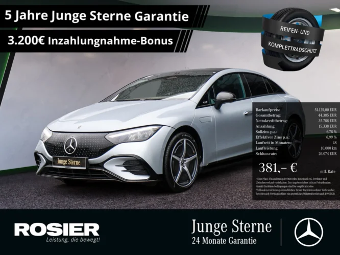 Details zum Fahrzeug: MERCEDES-BENZ EQE 300 AMG Sport Advanced+ Hyperscreen