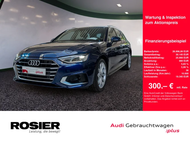 Details zum Fahrzeug: AUDI A4 Avant 40 TDI S tronic advanced