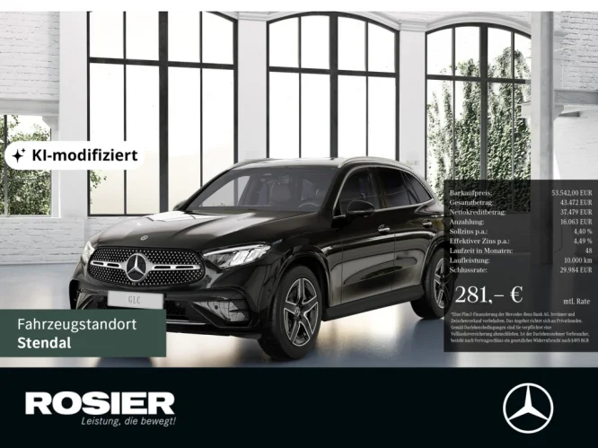 Details zum Fahrzeug: MERCEDES-BENZ GLC 200 d 4MATIC