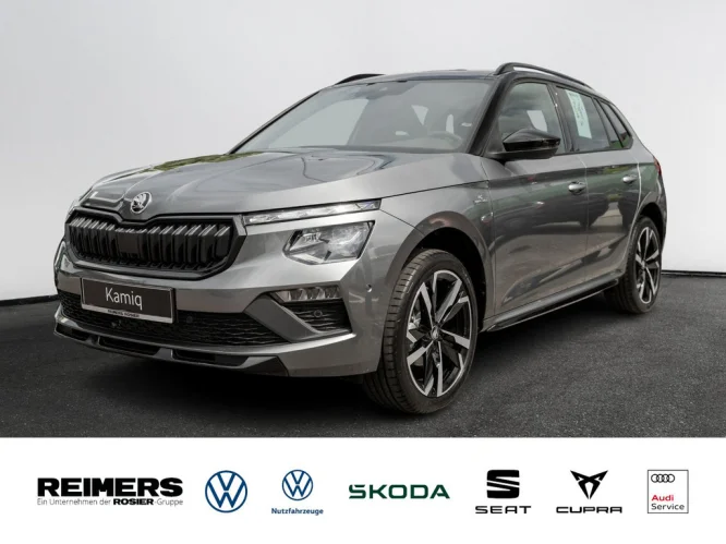 Details zum Fahrzeug: SKODA Kamiq Monte Carlo 1.5 TSI DSG Pano AHK Navi ACC
