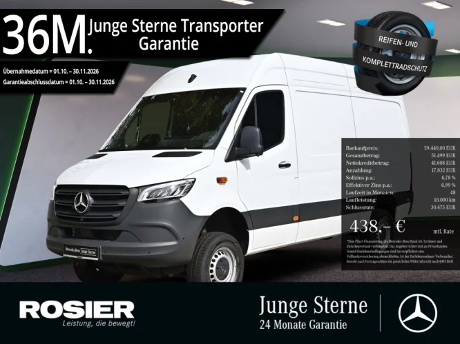 Details zum Fahrzeug: MERCEDES-BENZ Sprinter 319 CDI Kasten PRO L2H2 4x4