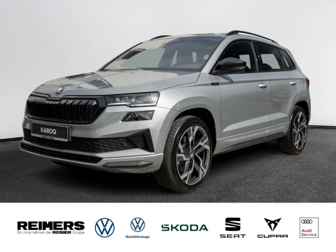 Details zum Fahrzeug: SKODA Karoq Sportline 2.0 TSI DSG 4x4 Leder AHK Pano